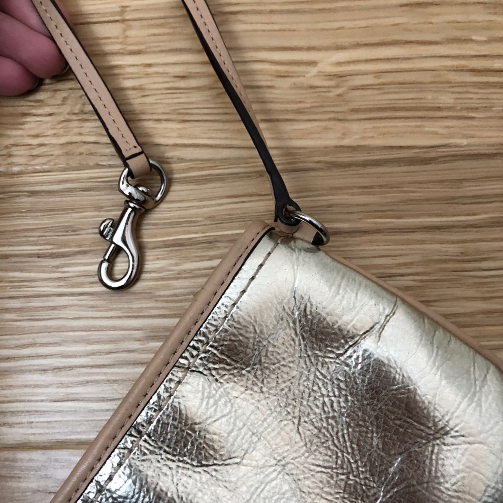 Metallic Coach Wristlet - Picture 5 of 7
